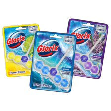 Alle Glorix toiletblokken